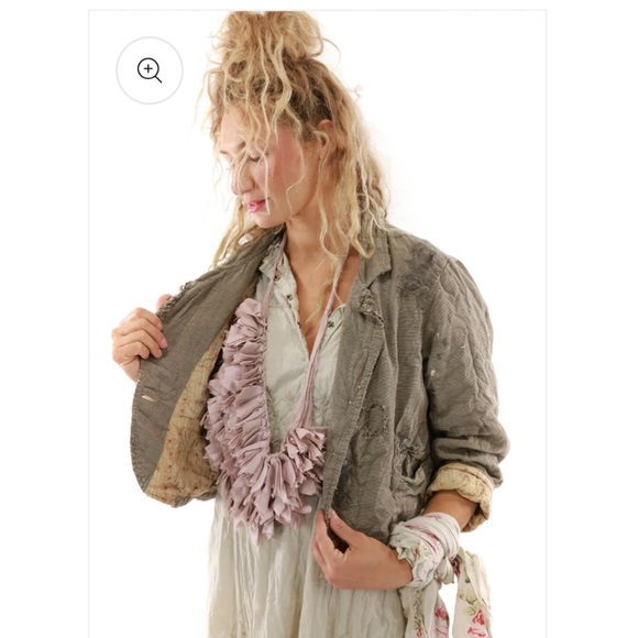 Magnolia Pearl Kelley Reversible Cropped Coat! NWOTs…never worn! - Picture 4 of 7